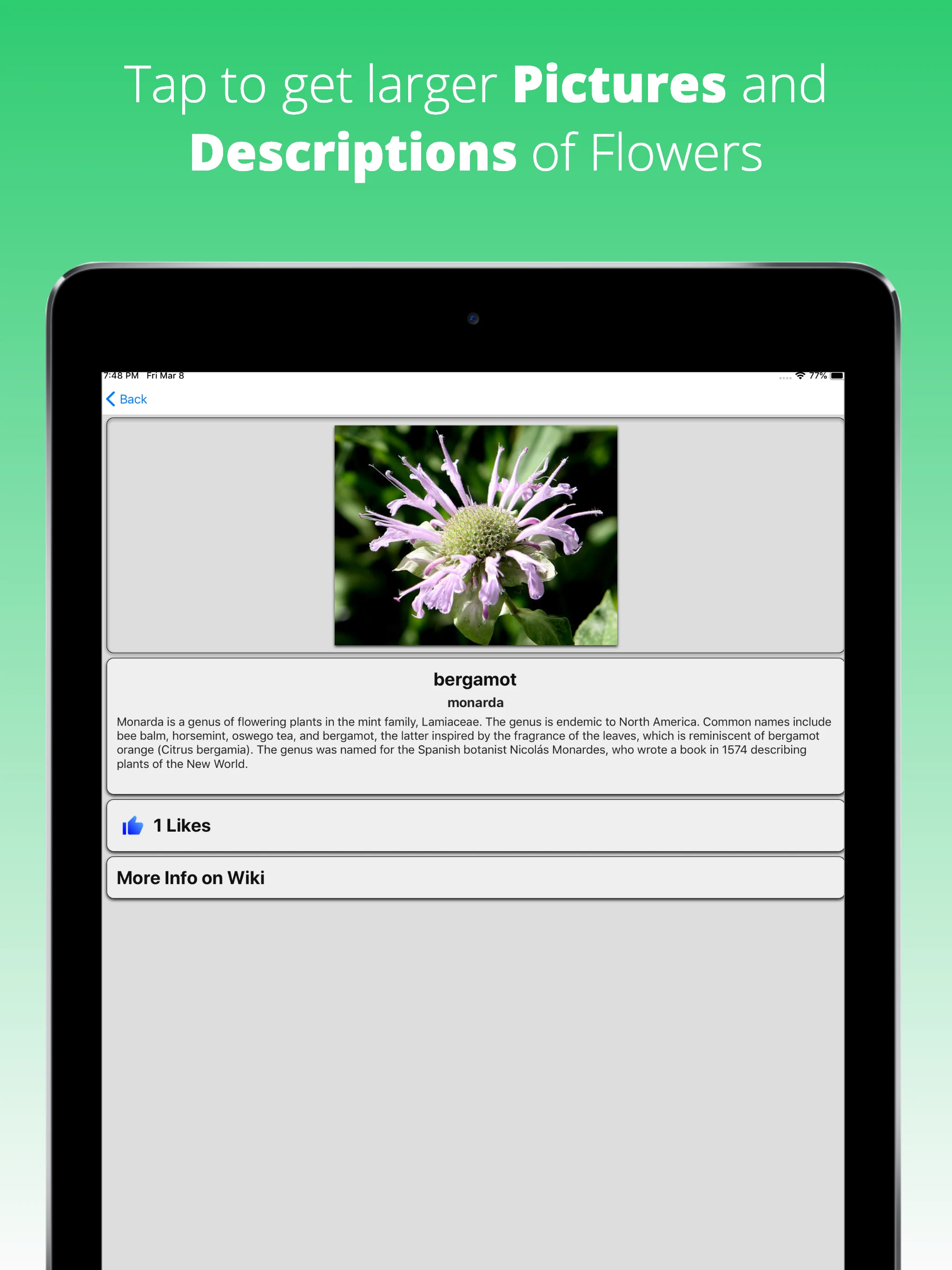 Plants Dictionary screenshot
